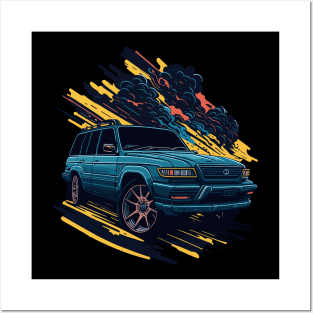 Lexus LX Classic Car Posters and Art